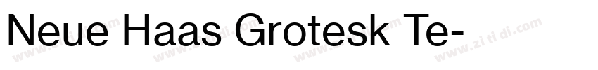 Neue Haas Grotesk Te字体转换 Neue Haas Grotesk Te字体转换